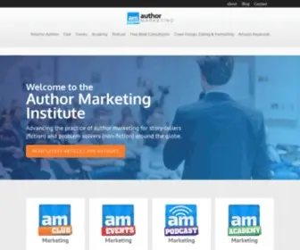 Authormarketinginstitute.com(Author Marketing Institute) Screenshot
