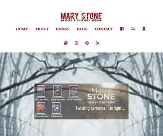 Authormarystone.com(Author Mary Stone) Screenshot