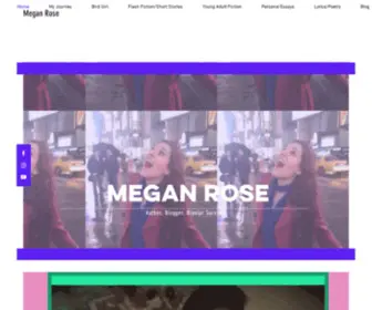 Authormeganrose.com(Megan Rose) Screenshot