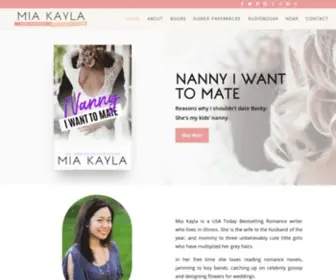 Authormiakayla.com(Author Mia Kayla) Screenshot