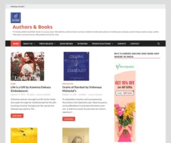 Authornbook.com(Authors & Books) Screenshot