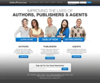 Authorportal.com(Royalty management software) Screenshot