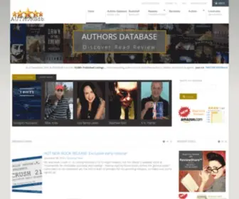 Authorsdb.com(Author database) Screenshot
