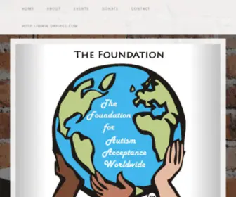 AutismacceptanceWorldwide.org(Foundation for Autism Acceptance Worldwide) Screenshot