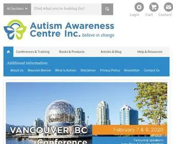 Autismawarenesscentre.com(Autism Awareness Centre) Screenshot
