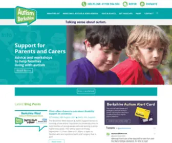 Autismberkshire.org.uk(Autism Berkshire Reading) Screenshot