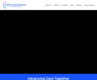 Autismcarenetwork.org(Advancing CareTogether) Screenshot