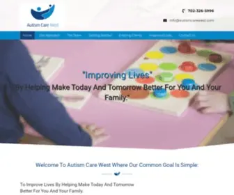 Autismcarewest.com(Autism Care West’s goal) Screenshot