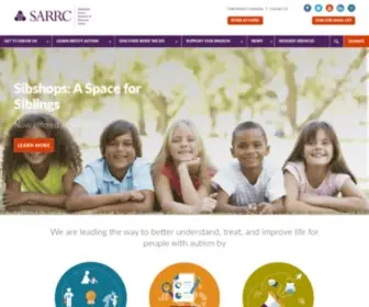 Autismcenter.org(Southwest Autism Research & Resource Center (SARRC)) Screenshot