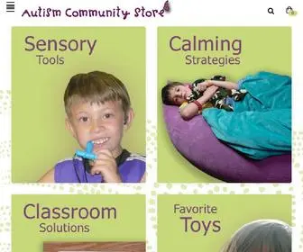 Autismcommunitystore.com(Autism Community Store) Screenshot