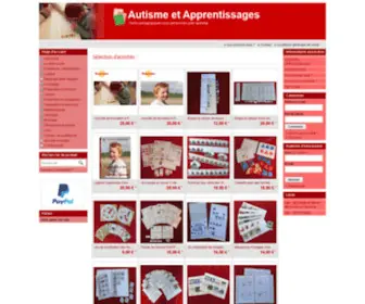 Autisme-Apprentissages.org(Autisme et Apprentissages) Screenshot