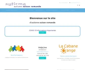 Autisme.ch(Autisme suisse romande) Screenshot