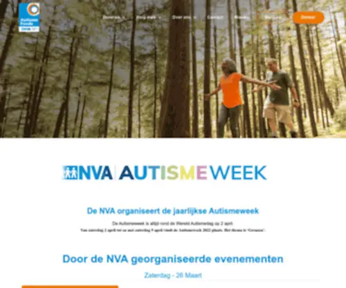 Autismeweek.nl(AutismeFonds) Screenshot