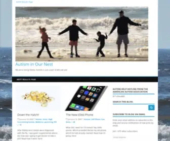 Autismfamilypower.com(Autism in Our Nest) Screenshot