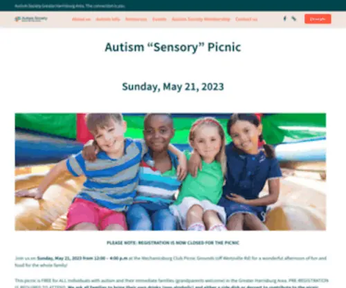 Autismharrisburg.org(Autismharrisburg) Screenshot