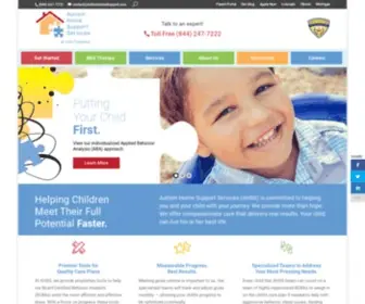 Autismhomesupport.com(Applied Behavior Analysis Therapy & Autism Therapy) Screenshot