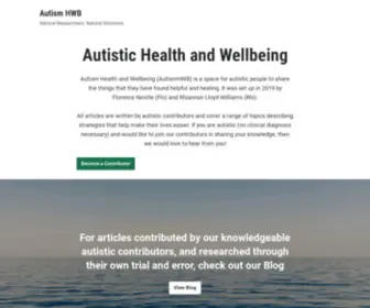 Autismhwb.com(Natural Researchers) Screenshot