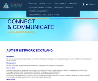 Autismnetworkscotland.org.uk(Autism Network Scotland) Screenshot