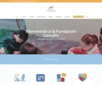 Autismo.cl(Fundación Carvallo) Screenshot