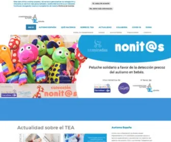 Autismo.org.es(Autismo España) Screenshot
