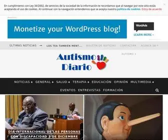 Autismodiario.org(Autismo Diario) Screenshot