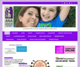 Autismonavarra.com(ANA) Screenshot