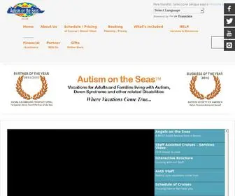 Autismontheseas.com(Autism On The Seas) Screenshot