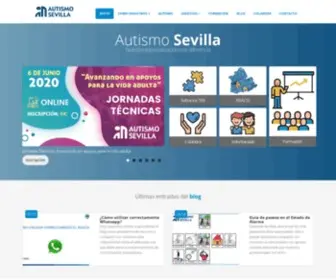Autismosevilla.org(Autismo Sevilla) Screenshot