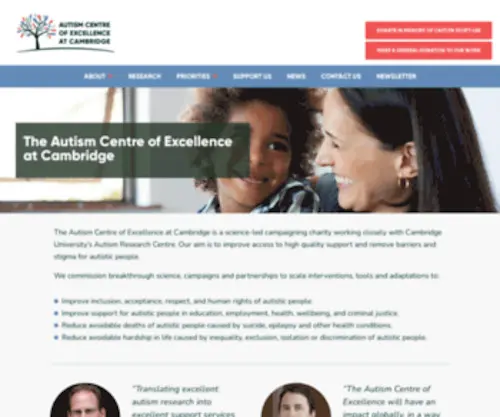 Autismresearchtrust.org(Autism research trust) Screenshot