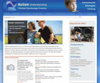 Autismunderstanding.com.au(Autism Understanding) Screenshot