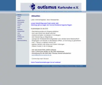 Autismus-Karlsruhe.de(Autismus Karlsruhe e.V) Screenshot