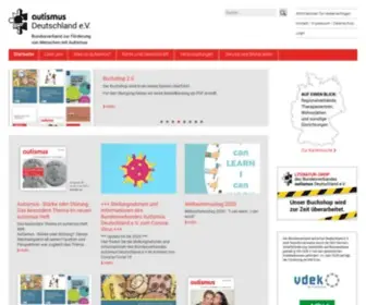 Autismus.de(Bundesverband Autismus Deutschland e.V) Screenshot