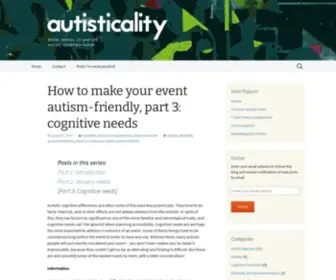 Autisticality.com(Writer, knitter, 22) Screenshot