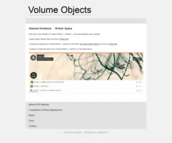 Autistici.com(VOLUME OBJECTS) Screenshot