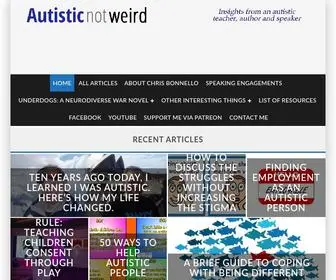 Autisticnotweird.com(Autisticnotweird) Screenshot