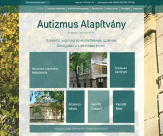 Autizmus.hu(Alapítvány) Screenshot