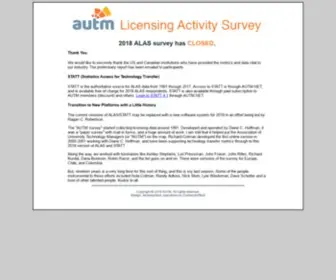 Autmsurvey.org(Autmsurvey) Screenshot