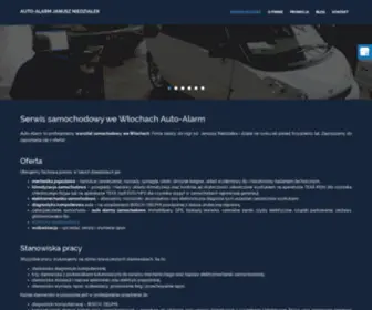 Auto-Alarmy.com.pl(Prawdopodobnie najlepszy serwis w Warszawie) Screenshot