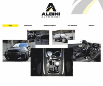 Auto-Albini.ch(Albini Auto GmbH) Screenshot