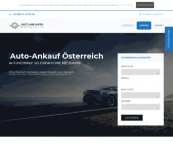 Auto-Ankaufen.at(Startseite) Screenshot