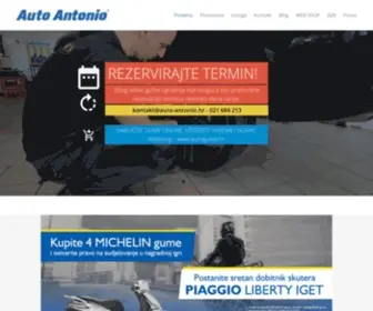 Auto-Antonio.hr(Auto Antonio) Screenshot