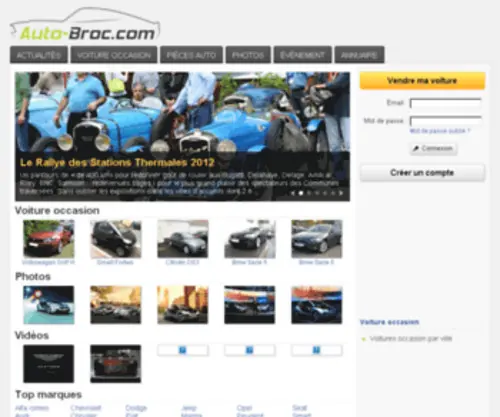 Auto-Broc.fr(Petites annonces auto occasion gratuite) Screenshot