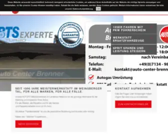 Auto-Center-Brenner.de(Ihre Kfz Werkstatt in Weinsberg) Screenshot