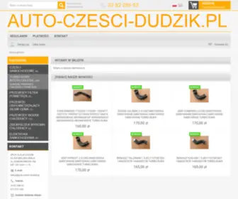 Auto-Czesci-Dudzik.pl(Przewody turbo intercoolera Bielsko) Screenshot