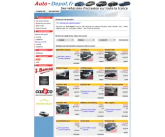 Auto-Depot.fr(Annonces auto gratuite) Screenshot