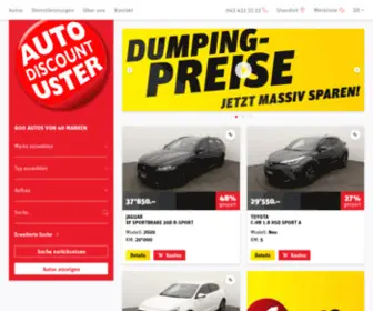 Auto-Discount-Uster.ch(Auto Discount Uster AG) Screenshot