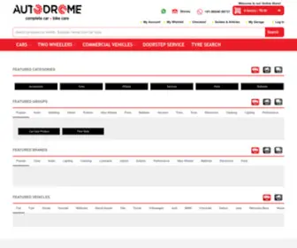 Auto-Drome.in(Buy Genuine Car Parts & Accessories Online) Screenshot