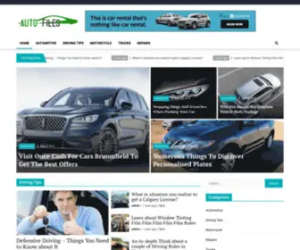 Auto-Files.net(Auto Blog) Screenshot