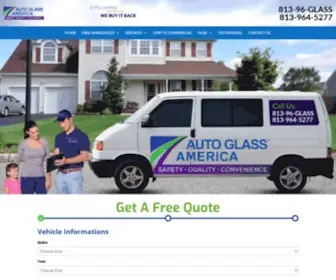 Auto-Glassamerica.com(Auto Glass America) Screenshot