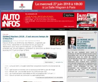 Auto-Infos.fr(Le business automobile) Screenshot